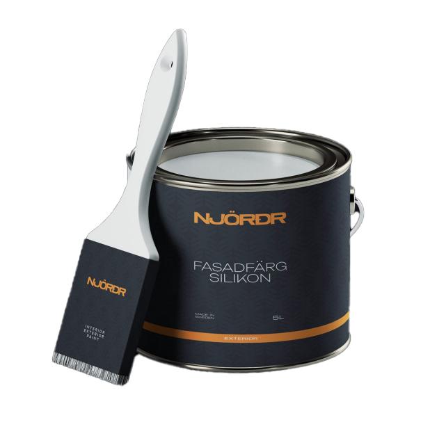 fasadfärg Silikon